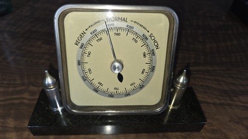 Antikes altes tischbarometer - altes,