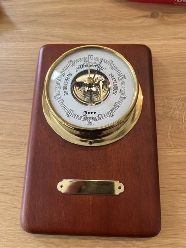 Lufft barometer holz - barometer,,