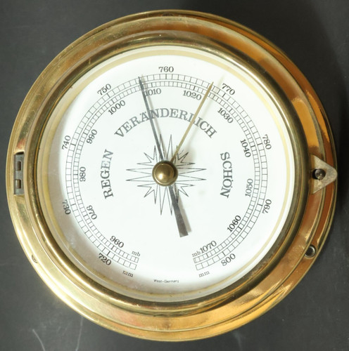 Barometer schiffsuhr - barometer,