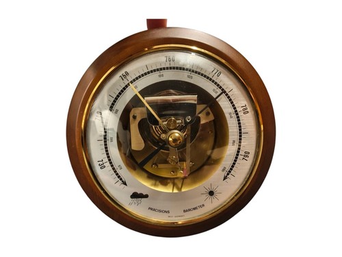 Vintage barometer moller west - barometer,
