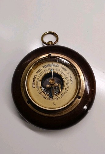 Vintage lufft barometer otto - lufft,