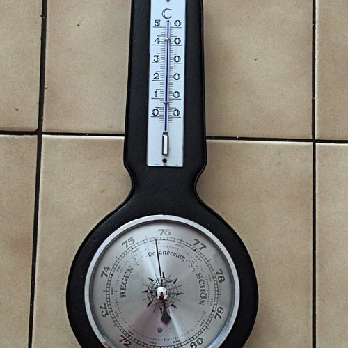 Antikes analoges wandbarometer - antikes,