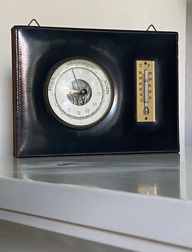 Antikes wandbarometer mit - wandbarometer,