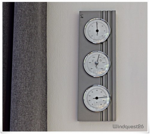 Lufft barometer thermometer - barometer,