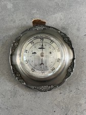 Barometer /Wetterstation/ Zinn