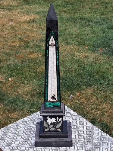 Antikes obelisk barometer - obelisk,