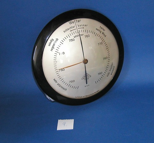 Goerz wand barometer alt - goerz,