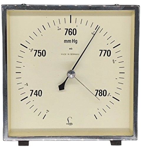 Lufft vintage wandbarometer - vintage,