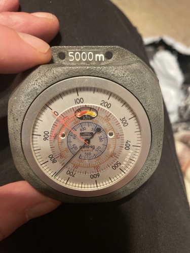 Thommen aircraft altimeter - thommen,