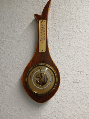 Schönes vintage barometer mit - schönes,