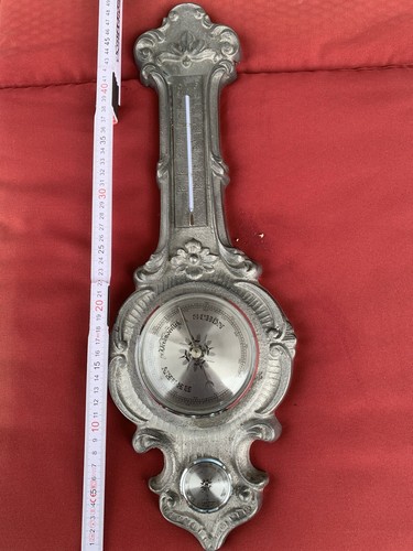 Barometer gusseisen vintage - barometer,, gusseisen,