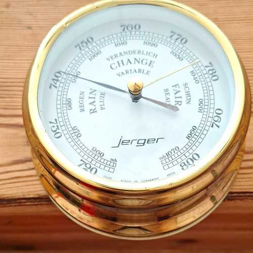 Jerger barometer rund mit - jerger,
