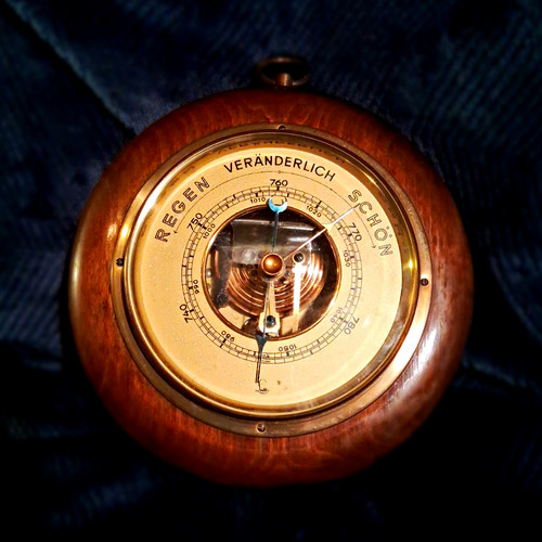 Lufft barometer rund - barometer, im