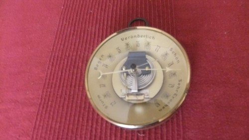 Alte wetterstation barometer - -,