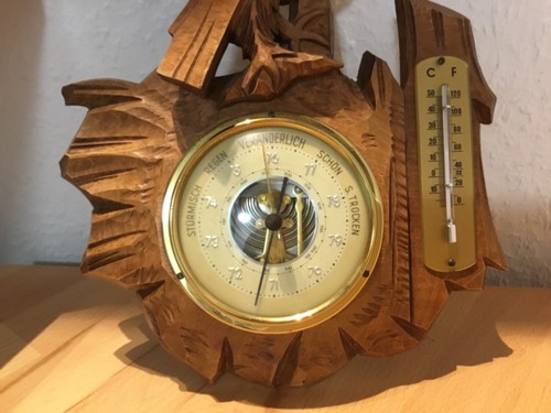 Altes schönes barometer mit - schönes,