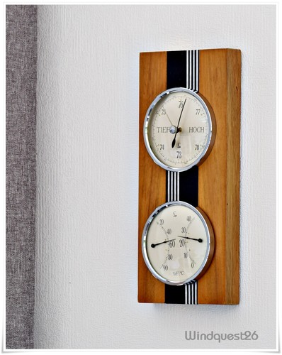 Lufft barometer thermometer - ,