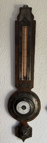 Antike wand wetterstation aus - wetterstation,